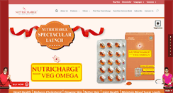 Desktop Screenshot of nutricharge.in