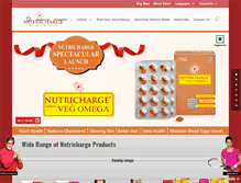Tablet Screenshot of nutricharge.in